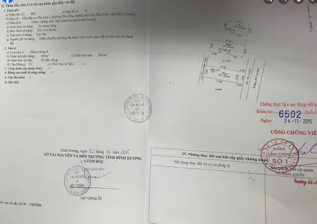 Anh chủ gửi bán căn nhà 1 trệt 2 tầng lầu Tọa lạc tại đường N12 khu dân cư Phú Hoà 1 Diện tích: 6x20 full thổ cư Giá:  7 tỷ xx