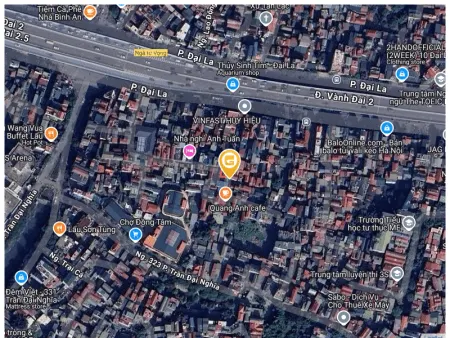 Bán nhà 36m² 5.8 tỷ tại Ngõ Thống Nhất Phường Trương Định Quận Hai Bà Trưng