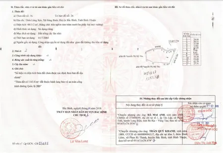 Bán đất mặt tiền Ql28b