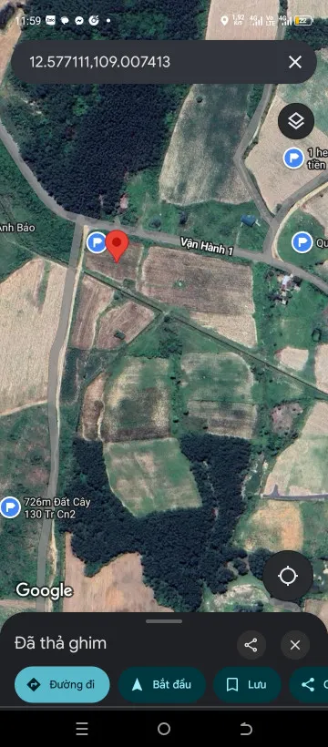 Bán đất 2440m² 1.5 tỷ tại Xã Ninh Tây Thị xã Ninh Hòa