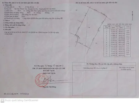 (L11) Đất cây lâu năm , xã Tân Thạnh Tây, dt 4.621m2, giá 800k/m2 thương lượng