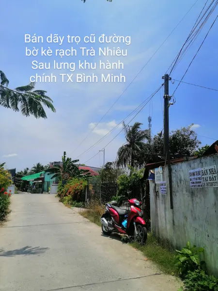 Bán dãy trọ cũ sau lưng UBND TX Bình Minh