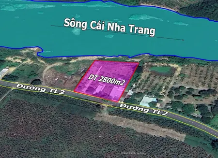 Bán đất mặt tiền đường TL2 Diên Thọ, Diên Khánh view Sông Cái Nha Trang 💥💥💥