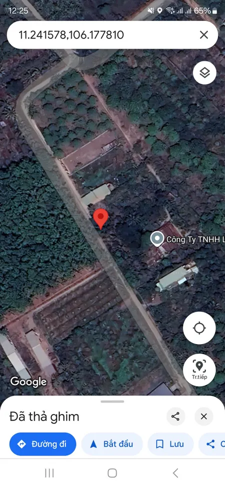Bán 1 công 6 đất Trường Đông (35tr mn)