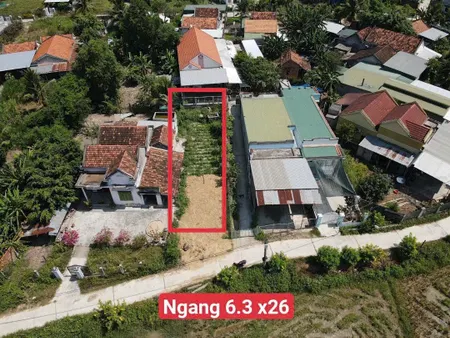Bán đất 163m² tại Xã Ninh Phụng Thị xã Ninh Hòa