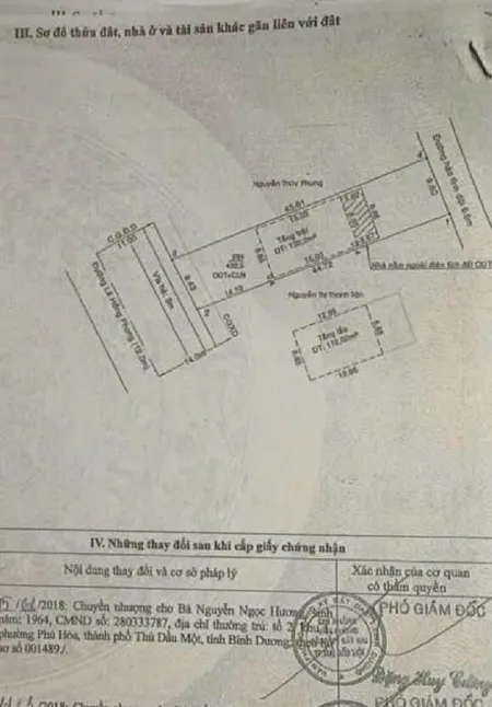 Bán đất 432.5m² 18.9 tỷ tại Phường Phú Lợi Thành phố Thủ Dầu Một
