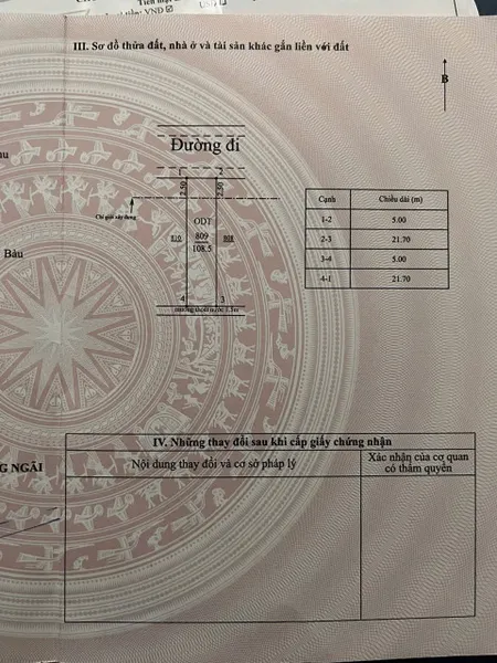 Bán Đất Tây Phan Đình Phùng 108m² 1.79 tỷ tại Phường Nghĩa Lộ Thành phố Quảng Ngãi