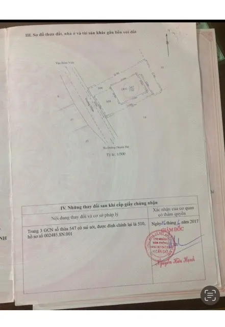 Đất vuông vức nở hậu tại Duyên Hải