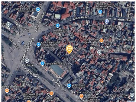 Bán nhà 45m² 6.8 tỷ tại Đê La Thành Nhỏ Phường Thổ Quan Quận Đống Đa (LH: Zalo 0862299066)