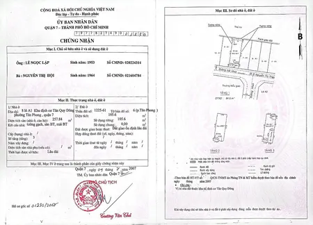 Bán nhà 105.5m² 17 tỷ KDC TÂN QUY ĐÔNG Tân Phong Quận 7