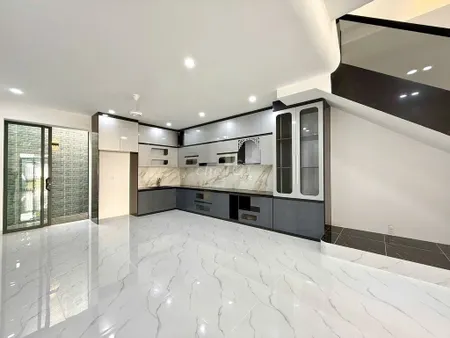 Bán nhà Phường Hiệp Thành, KDC K8 1 trệt 2 lầu, 3PN 4WC nhà đẹp