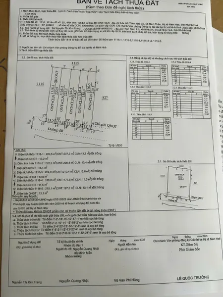 Bán đất 224m² full thổ cư giá chỉ 370 triệu tại Xã Ninh Thân Thị xã Ninh Hòa. LH 0938156791 e hiếu