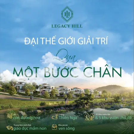 🔥 CẦN BÁN GẤP BIỆT THỰ LEGACY HILL – GIÁ TỐT, SỔ ĐỎ LÂU DÀI 🔥