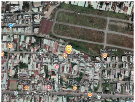 Bán đất 77.9m² tại Phường Tân Đông Hiệp Thị xã Dĩ An