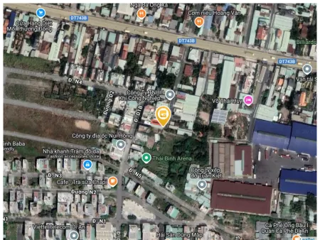 Bán đất 83.2m² tại Phường Tân Đông Hiệp Thị xã Dĩ An