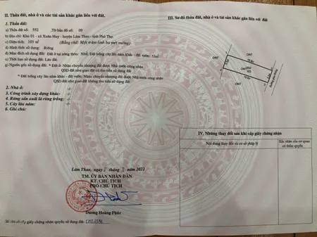 BÁN ĐẤT LÂM THAO