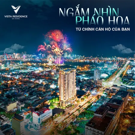 Chủ cần bán gấp căn hộ hạng sang 2Pn 76m2 Vista Residence Da Nang giữa lòng phố biển, full nội thất