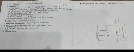 🔴💥Bán đất 2 lô liền kề mặt tiền đường  Lê Thị Tính, Thanh Khê, Đà Nẵng