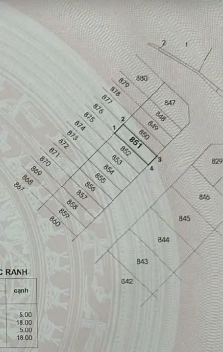 BDS HVL CG: BÁN LÔ D3 5x18M AN THIÊN LÝ Q9 GIÁ 6.6 TỶ
