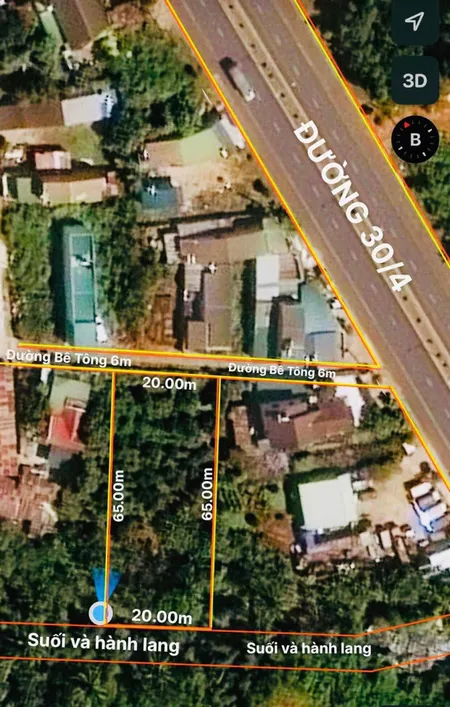 Bán đất 330m² 1.85 tỷ tại Phường Thành Nhất Thành phố Buôn Ma Thuột