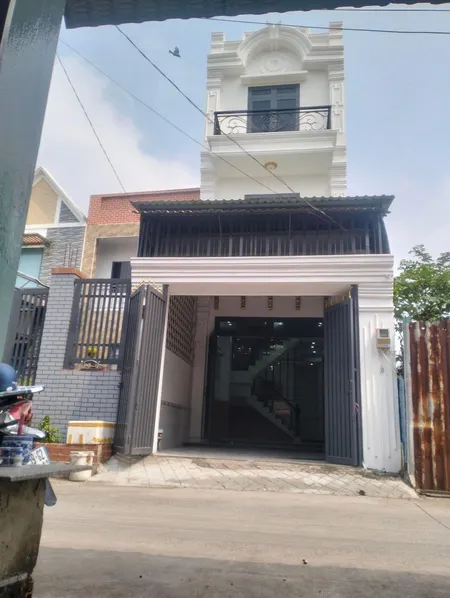 Bán Nhà 4 Tầng Mặt Tiền Chợ Chữ S – Hóc Môn | 70m² | Hẻm 7m Thông | Chỉ 4.8 tỷ