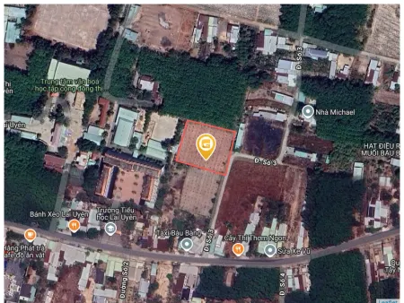 Bán đất 175m² 280 triệu tại Thị trấn Lai Uyên Huyện Bàu Bàng