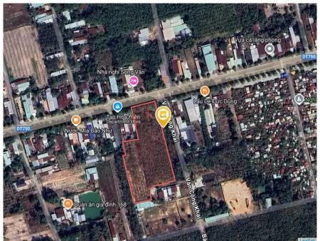 Bán đất 180m² 550 triệu tại Thị trấn Dầu Tiếng Huyện Dầu Tiếng
