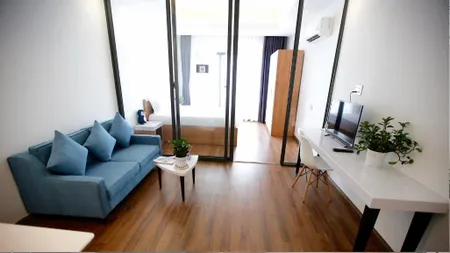 🔐 Cho thuê căn hộ dịch vụ Trần Bình Trọng quận Gò Vấp 1PN Full Nội Thất 10.5TR Tel 0942811343 Tony