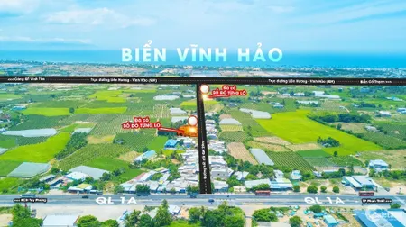 Đất biển Liên Hương, Bình Thuận. Sổ đỏ sẵn thổ cư giá chỉ 6tr/m2, đầu tư kinh doanh quá thuận tiện