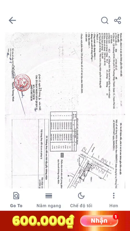 Bán nhà 153m² 8 tỷ tại Phường Hiệp Thành Quận 12