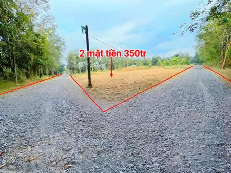 Đất Tây Ninh 281m2 lô góc 2 mặt tiền 350tr đất thổ cư sdt 0394694404