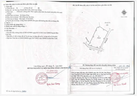 Bán gần 2 sào tại Tân Lạc