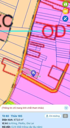 💥 Đất hẻm Hoàng Sa, Ia Kring sang gấp