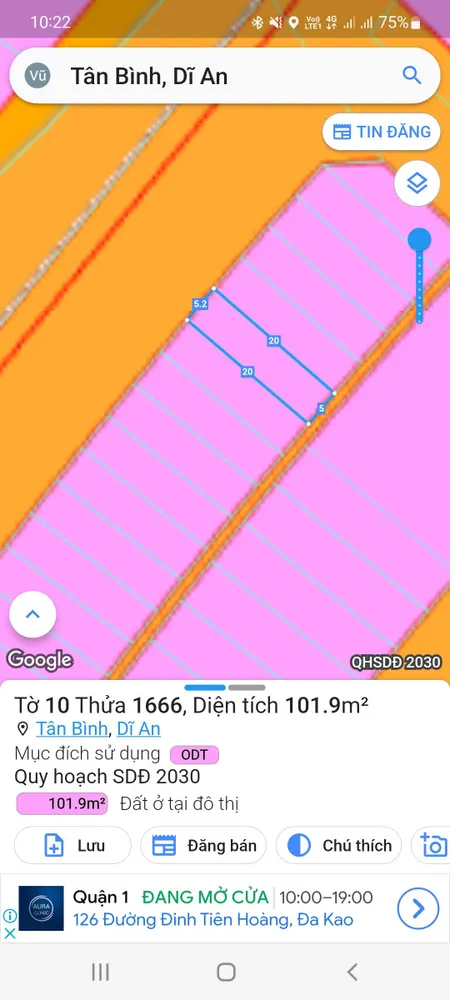 Nhà Đất Tân Bình Dĩ An Bình Dương