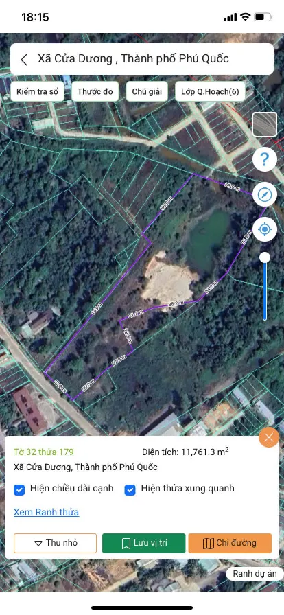 Bán đất 15000m² 80 tỷ tại Xã Cửa Dương Thành phố Phú Quốc