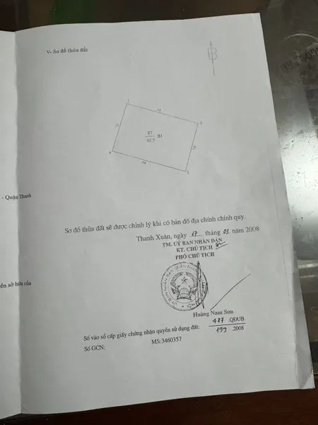 Bán nhà Nguyễn Trãi (Thanh Xuân) 43m, 5 tầng, mt 5.8m, giá 8.9 tỷ