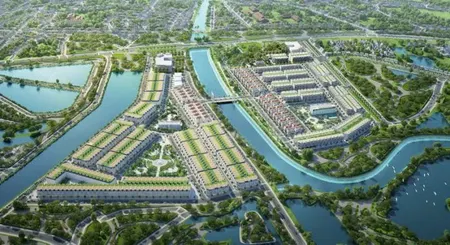 Bán shophouse lô góc 4 tầng dự án TNR Uông Bí mặt sông