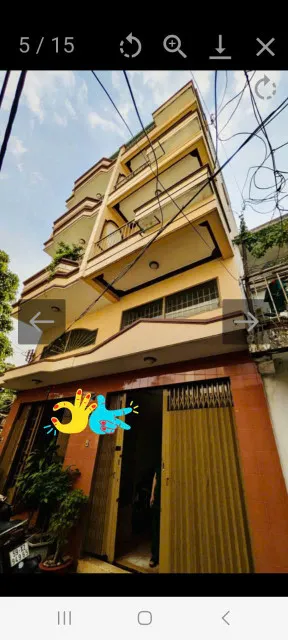 Nhà hẻm xe hơi , 47m2 , 5 lầu , Bình thạnh , giá 6.4 tỷ .