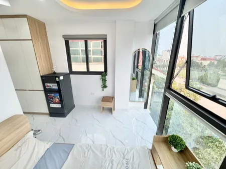 (Cực hiếm) Phòng Studio mới khai trương tại ngõ 136 Cầu Diễn - Có máy giặt riêng - Nội thất cao cấp