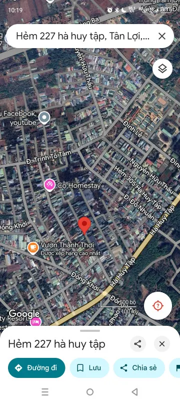 Bán nhà hẻm 227 hà huy tập