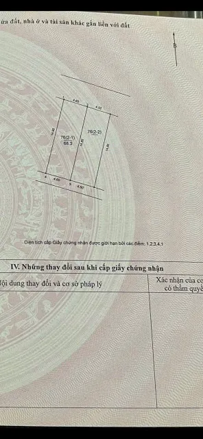 Bán đất 68,3m² 6.97 tỷ tại Xã Uy Nỗ Huyện Đông Anh