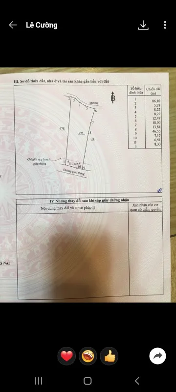 Bán đất kcn dầu giây
