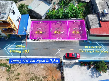 Bán đất 45m² mặt đường 7m. 2.25 tỷ tại Xã Hoa Động Huyện Thuỷ Nguyên. liên hệ 0362558882