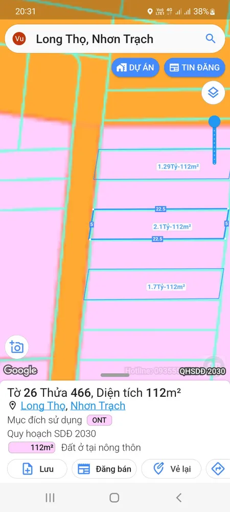 Nhà Đất Long Thọ Nhơn Trạch Đồng Nai