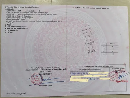 📌 Cần bán lô đất trục chính tuyến số 3 - KDC xã Tịnh Kỳ