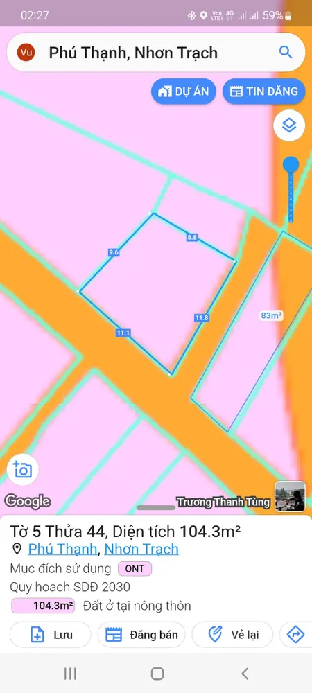 Nhà Đất Phú Thạnh Nhơn Trạch Đồng Nai