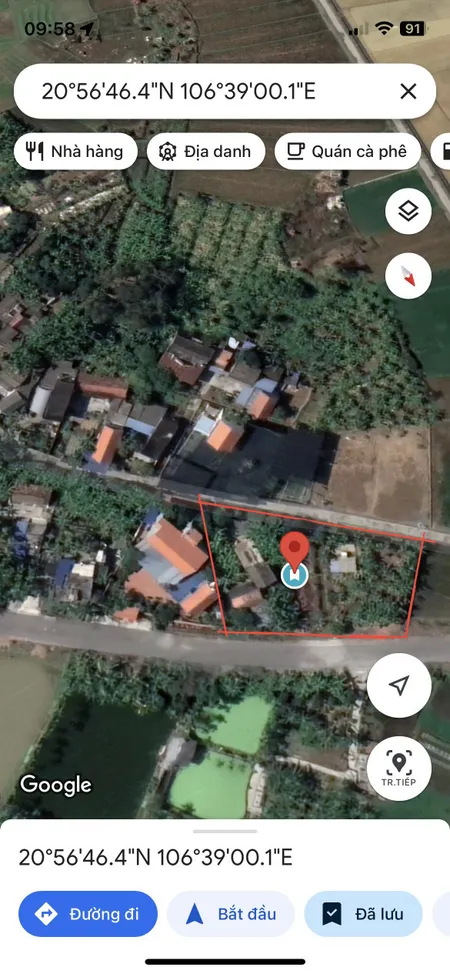 Đất mặt đường liên tỉnh thuỷ nguyên-kinh môn