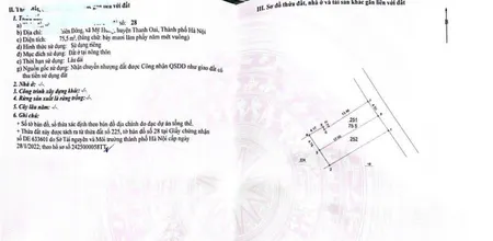 Bán đất thôn Thiên Đông, Mỹ Hưng, Thanh Oai, Hà Nội