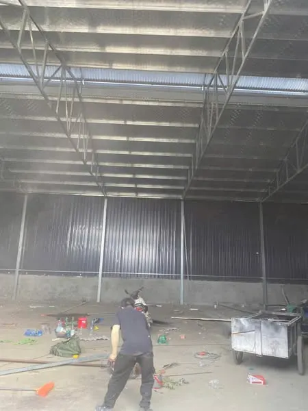cho thuê kho, xưởng tại Đức Thượng, Hoài Đức , Hà Nội. Diện tích 500m2, xưởng cao 6,5 met đường xe container