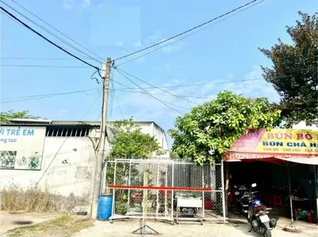 Bán đất mặt tiền đường Suối Lội, Tân Thông Hội, Củ Chi, 4.1(nở hậu 5.9)x45m, 227m², tiện KD mua bán